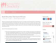 Tablet Screenshot of foreignpolicysociety.org